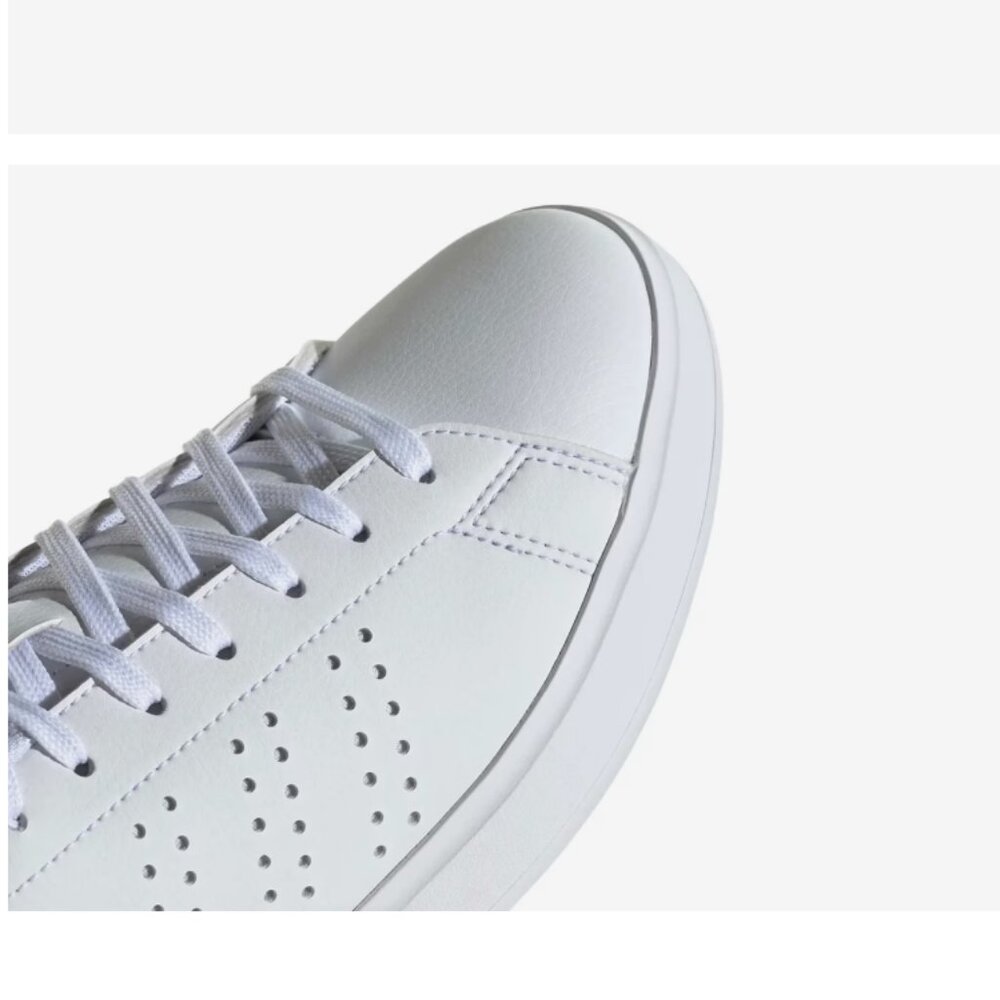 Adidas Women's Advantage 2.0 Athletic Low Top Shoes Cloud White Size 8 Classic - Picture 4 of 10